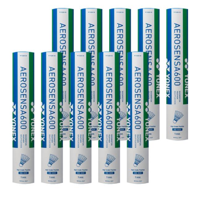 ヨネックス シャトル エアロセンサ600 10ダース 120球入 AS-600 YONEX