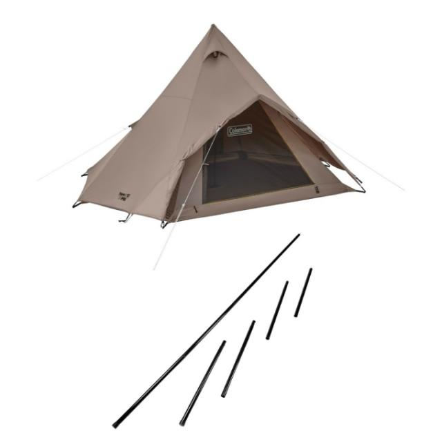 コールマン テント ポール 2点セット ティピー/ST TEPEE/ST+REVOポール240 2本組 2185614+682005 Coleman