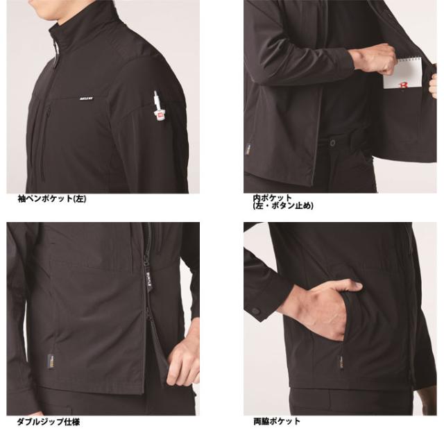 バートル BURTLE ワークウェア上下セット メンズ レディース ジャケット Jacket+カーゴパンツ 691+692 【ご自宅配送限定】‥_11