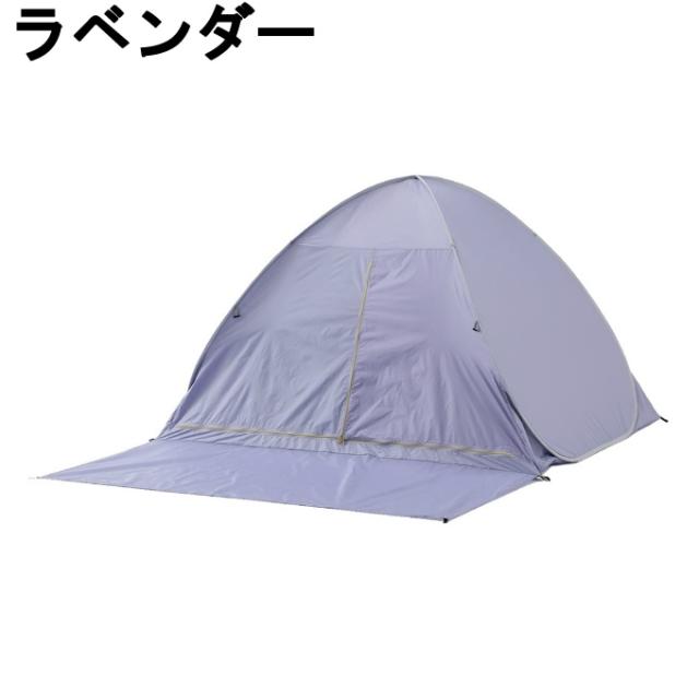 ECPB フルクローズポップアップテント+ピクニックマット 200×145 EC160104D01+2000038940_4