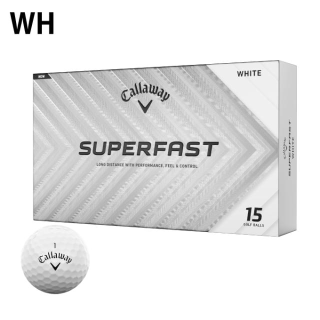 キャロウェイ ゴルフボール 3ダース 45個入 スーパーファスト SUPERFAST 2025 15P Callaway