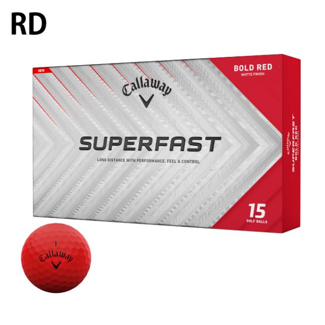 キャロウェイ ゴルフボール 3ダース 45個入 スーパーファスト SUPERFAST 2025 15P Callaway