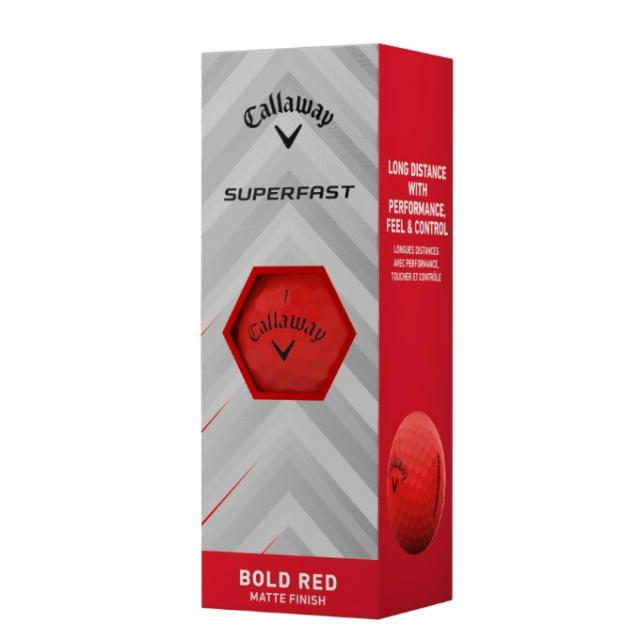 キャロウェイ ゴルフボール 3ダース 45個入 スーパーファスト SUPERFAST 2025 15P Callaway