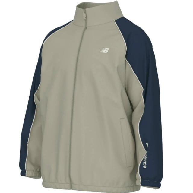 ニューバランス(new balance) スポーツウェア ジャージ 上下セット メンズ ウーブントラックジャケット 裏トリコット起毛+パンツ AMJ53171-SHY+AMP53174-NNY