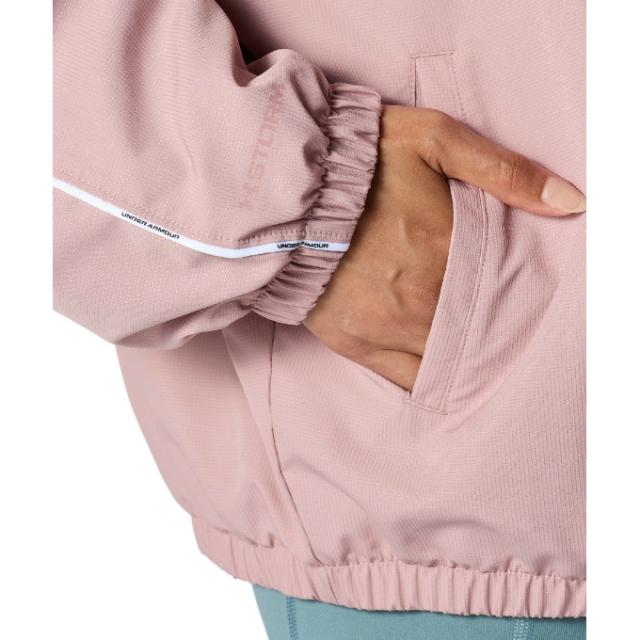 アンダーアーマー(UNDER ARMOUR) ウインドブレーカー上下セット レディース UA TRICOT LINER WOVEN HOODIE+PANTS 6007721-673+6007722-001_7