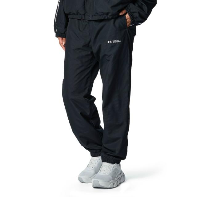 アンダーアーマー(UNDER ARMOUR) ウインドブレーカー上下セット レディース UA TRICOT WOVEN PRINT FULL-ZIP HOODIE+PANTS 6010220-673+6007722-001_2