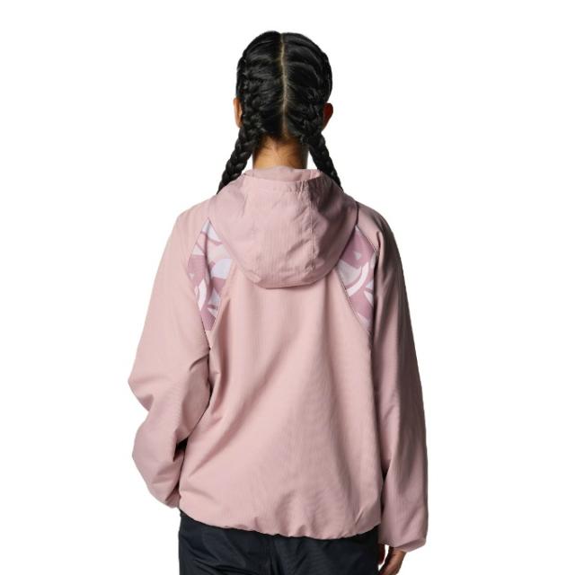 アンダーアーマー(UNDER ARMOUR) ウインドブレーカー上下セット レディース UA TRICOT WOVEN PRINT FULL-ZIP HOODIE+PANTS 6010220-673+6007722-001_3