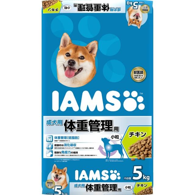 IAMS) ドッグフード 成犬用 健康維持用 チキン 小粒 8kg 2個セット