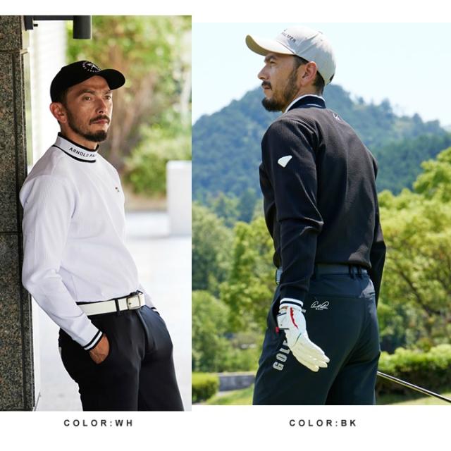 アーノルドパーマー(arnold palmer) ゴルフウェア 3点セット メンズ モックネックシャツ+2WAYプルオーバー+ウーブンテックパンツ AP220202E06+AP220206E04+AP220207E02 【2025年秋冬モデル】_3