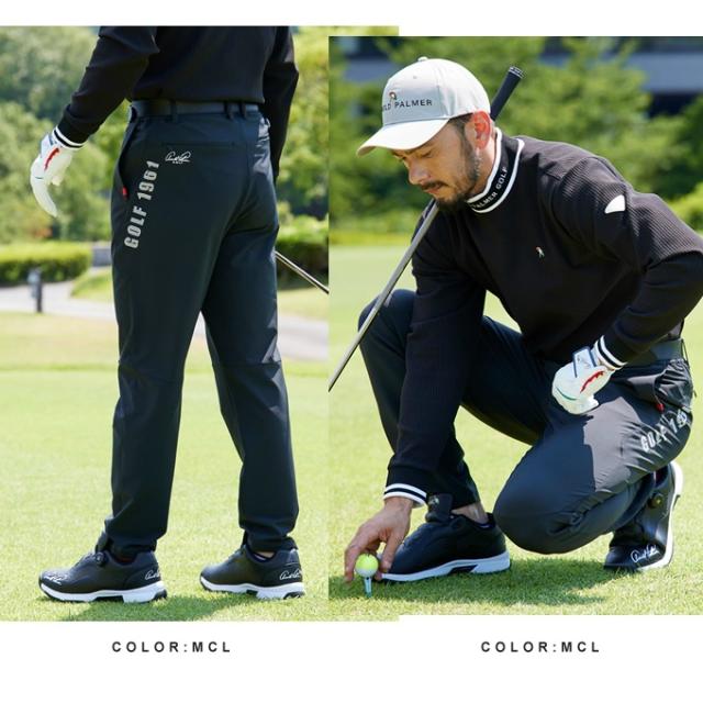 アーノルドパーマー(arnold palmer) ゴルフウェア 3点セット メンズ モックネックシャツ+2WAYプルオーバー+ウーブンテックパンツ AP220202E06+AP220206E04+AP220207E02 【2025年秋冬モデル】_7