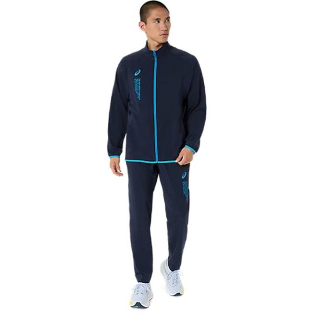 アシックス(asics) ウインドブレーカー 上下セット メンズ クール