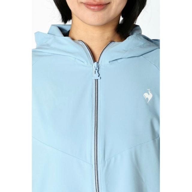 ルコックスポルティフ(le coq sportif) クロスウェア上下セット レディース サンスクリーンクロス フードFZJK+ZIPポケPT LT6SJK21L+LT6SPZ21L_12