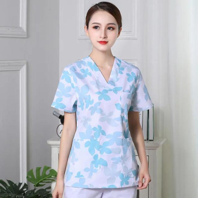 白衣 レディース セットアップ ズボン ナースウェア ドクター 歯医者 半袖 長袖 制服 ユニセックス おしゃれ 医務衣 看護 ナース服 スクラブ 上下セット セットアップ 白衣 レディース 女性用