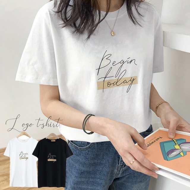 落書き文字 ｔシャツ レディース 半袖 カットソー プリント おしゃれ トップス ラウンドネック ロゴtシャツ 着やせ ネコポス可 の通販はau Pay マーケット 齊藤商店