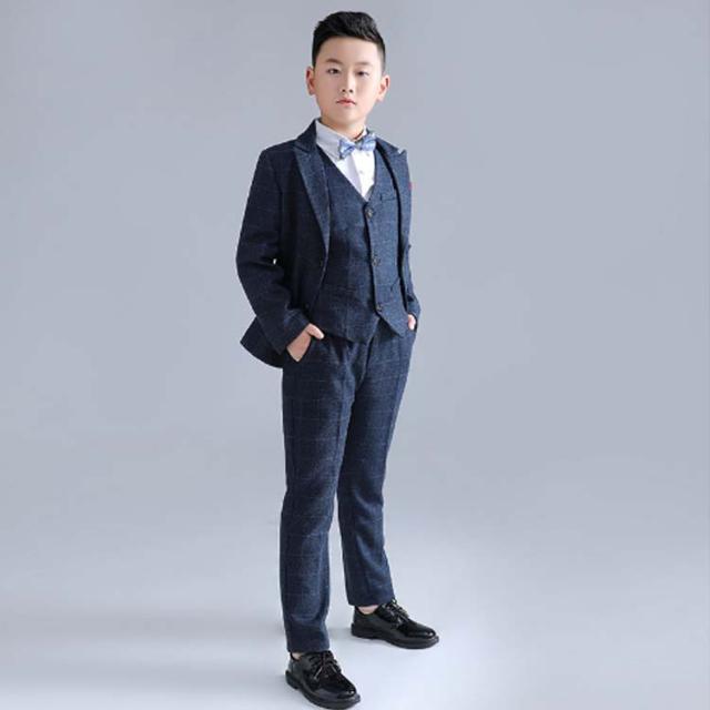 フォーマル 入学式 スーツ 即納 5点セット 男の子 子供 150サイズ