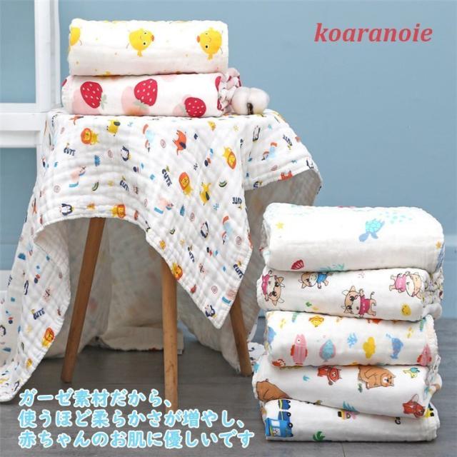 6重 ガーゼ タオルケット 子供用 かわいい 大判 ベビーバスタオル 綿 ガーゼケット キッズ 超柔らかい 吸水性 ふわふわ 夏 保育園 コットの通販はau Pay マーケット あさみショップ