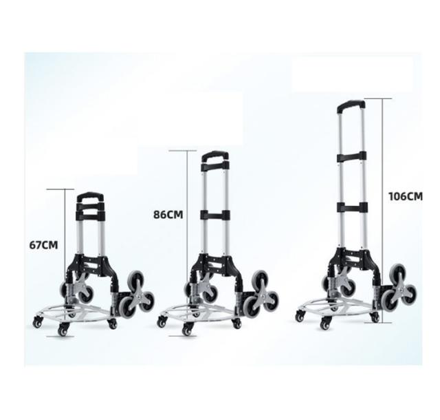 キャリーカート 折りたたみ ハンドトラック 3輪 ツールカート 段差解消