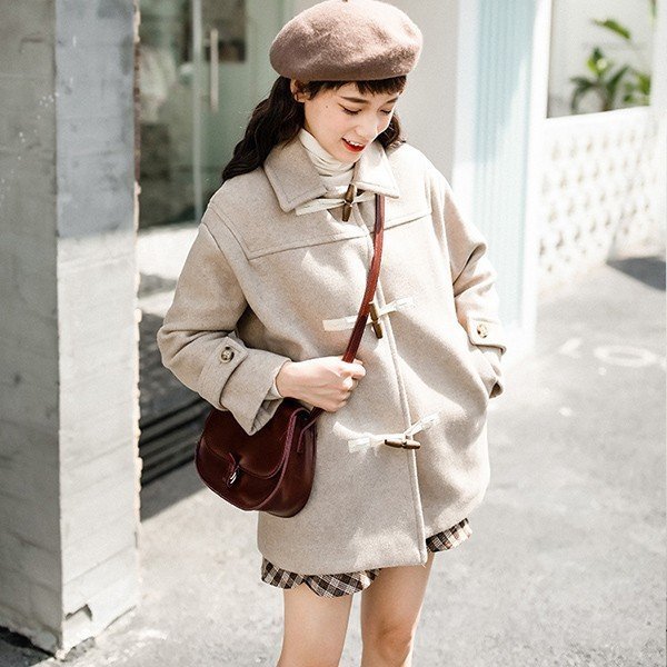 秋冬人気 ダッフルコート レディース ロングコート 大きいサイズ 秋冬アウター 通学 コート レディース 冬 ラシャコート 帽子付き 可愛い 全5色 秋冬新作