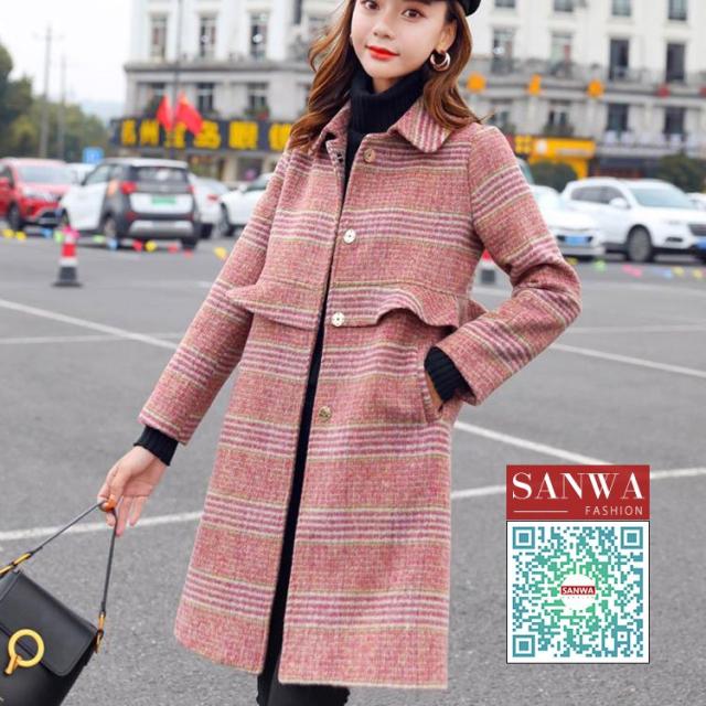 ピーコート　Pコート　レディースコート　秋冬　ラシャコート　ロングコート　女性　ジャケット　アウター　コート　通勤　カジュアル　20代 30代 40代