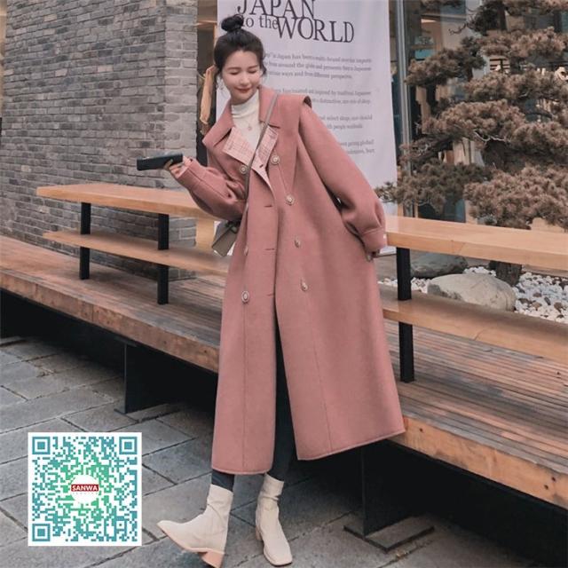 トレンチコート レディースコート 秋冬 ラシャコート ロングコート