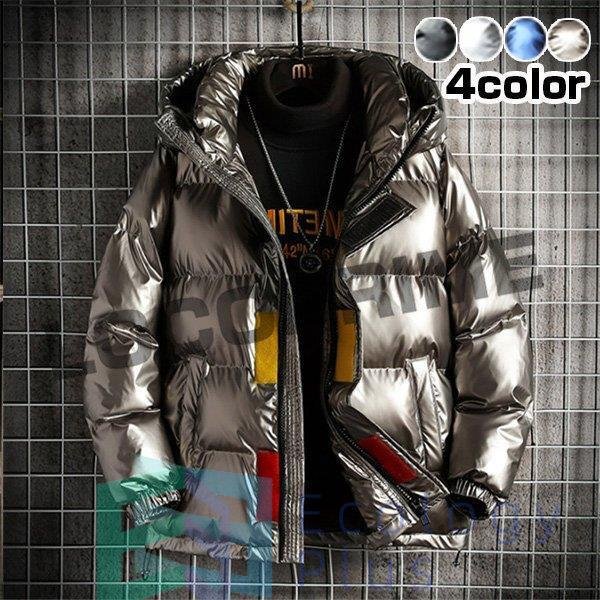 ダウンジャケット メンズ 中綿ダウンジャケット 中綿ブルゾン ダウンコート 中綿コート アウター 冬服 きれいめ 防風防寒 撥水 軽量 仕事 OL カジュアルの通販は