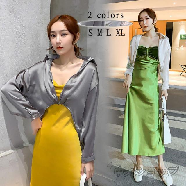 ラッシュガード カーディガン ブラウス レディース 春夏 シフォン 無地 裾タック 不規則 長袖 ゆったり UVカット 紫外線カット アウター お呼ばれの通販は