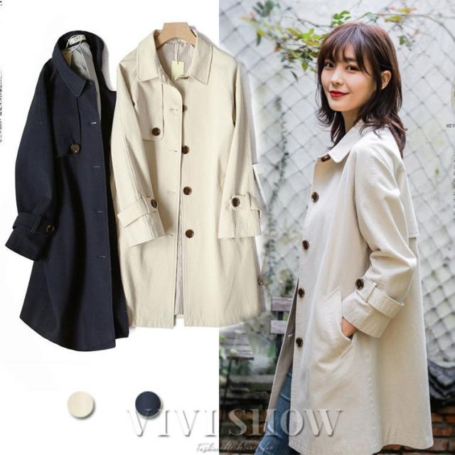 トレンチコート レディース 春秋 スプリングコート 大きいサイズ 無地 トレンチコート 防風 韓国風 ショート丈コート アウター 通勤 キレイめ 新作