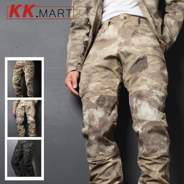 タクティカルパンツ カーゴパンツ メンズパンツ ボトムス ミリタリー  ワークパンツ バイク アウトドア カジュアル マルチポケット 登山 サバゲー 作業用 多機能の通販は