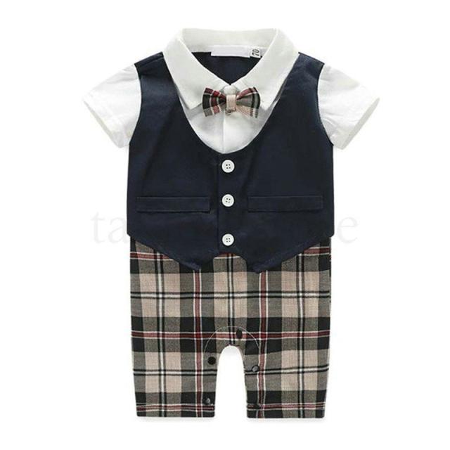 人気 ロンパース 子供服 フォーマル スーツ ベビー服 赤ちゃん 子供 男の子 キッズ おしゃれ 出産祝い 結婚式 誕生日 お宮参りの通販は 4,664円