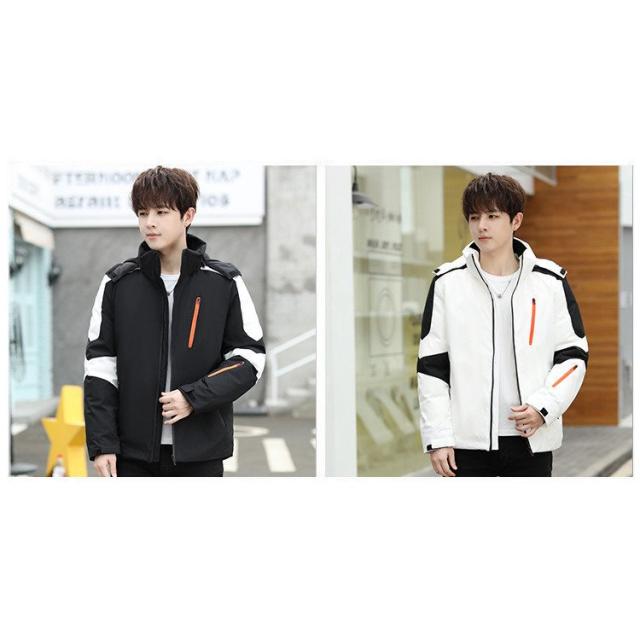 ダウンジャケット メンズ ダウンコート 40代 白 おしゃれ 50代 黒 秋冬