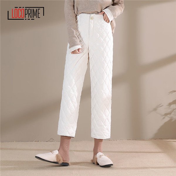 レディース ダウンパンツ ワイドパンツ 登山用パンツ 防寒パンツ