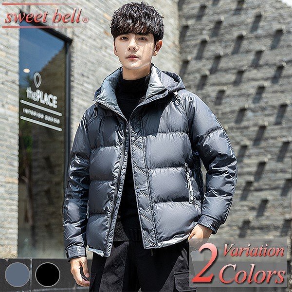 ダウンジャケット メンズ ダウンコート ハーフ ショート ロング ダウン ウール キルト ジャケット ジャンパー 軽量 新作 大きいサイズ キルティング ツイード