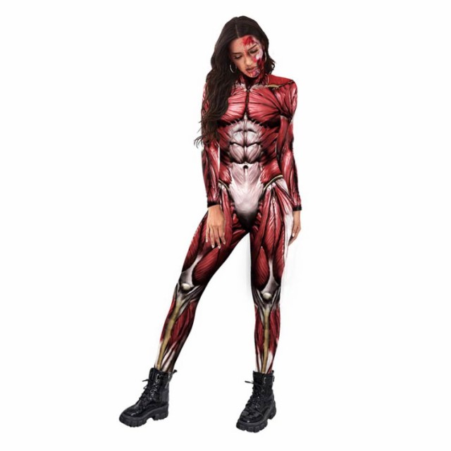人体模型タイツ 巨人風 衣装、コスチューム 大人男性用 コスプレ