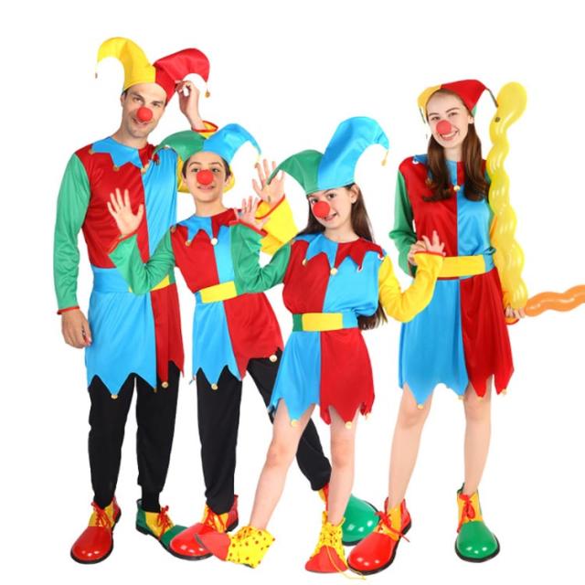 ピエロ衣装 ハロウィン コスプレ 衣装 6点セット ハロウィン ピエロ キャラクター 文化祭 演劇 大人用 レディース用 コスチューム Hallowの通販はau Pay マーケット Shiseninshou