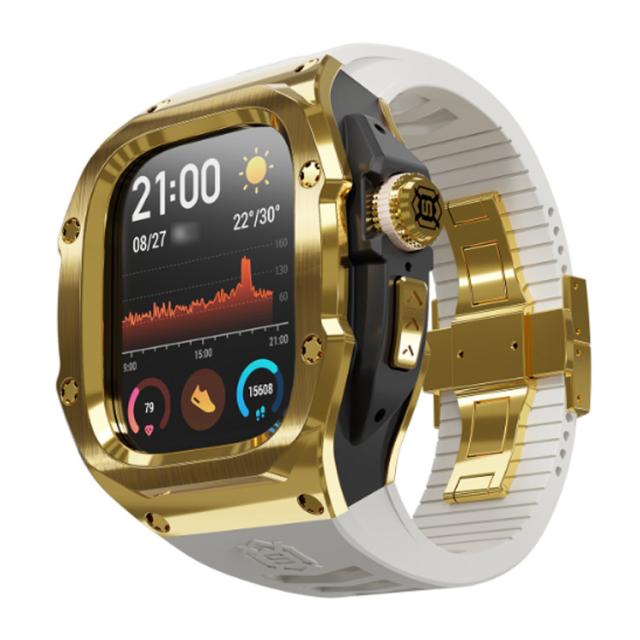 49mm 2 apple ウルトラケース 高級 アップルウォッチ ultra ケースカバー カバー watch 一体型 ケース Ultra2 ウルトラ 2 メンズ アップルウォッチカバー ウルトラ2 バンド 一体型 44mm 45mm アップルウォッチケース_3