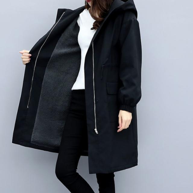 コート レディース パーカー トレンチ 秋 冬 ジャケット ロングコート