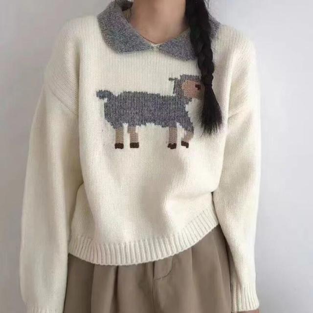 【美品】 ルコック スポルティフ ゴルフ ニット セーター M ホワイト ♪ ルコックゴルフ、ホワイトケーブルニットジップアップセーターМ