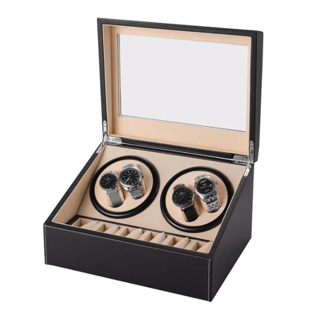 ワインディングマシーン 2本同時巻+2本収納 自動巻き上げ機 自動巻き上げ機 [自動巻き機] 2本同時巻ワインディングマシーン 2