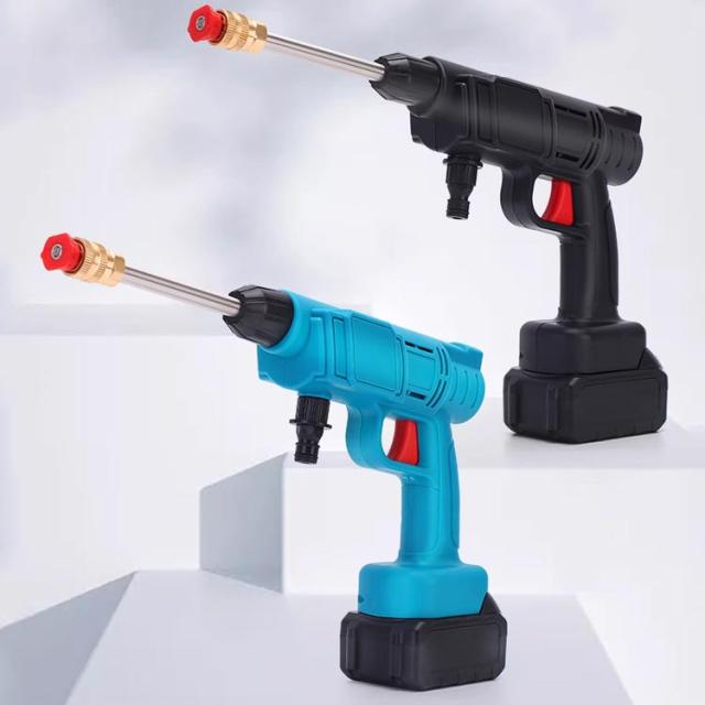 バッテリー2個付*充電器】高圧洗浄機 コードレス 充電式 セット 大容量 