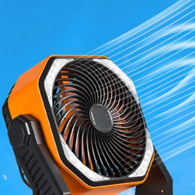 扇風機 アウトドア 首振り 卓上 充電式扇風機 20000mAh 大容量