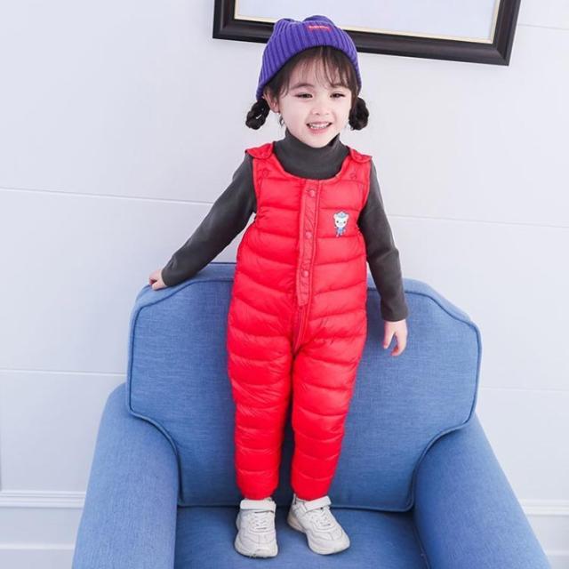 サイズ調節可能】長く着れるジャンプスーツ スキーウェア 女の子 95