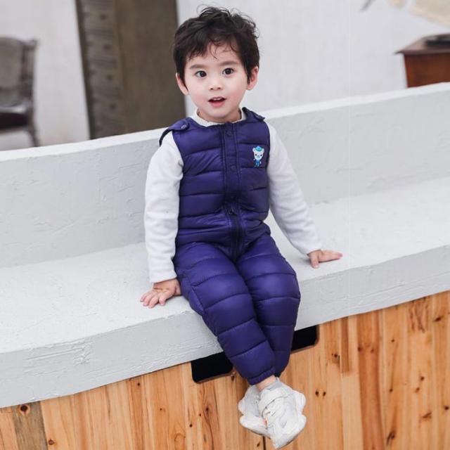 サイズ調節可能】長く着れるジャンプスーツ スキーウェア 女の子 95〜110