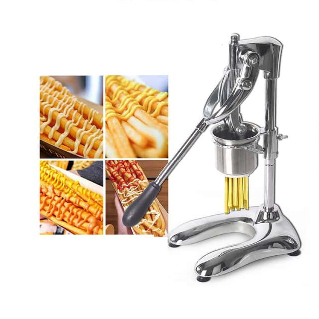 【ポテトバスケット付き】 30cm 超長フライドポテト作り器 ポテト 作り器 ロングサイズポテトポテ 作り機 ステンレス 超長 フライドポテト作り器 ロングサイズ ロングポテト ポテトバスケット ポテト押出機 商用 店舗用 業務用 食品機器 304ステンレ_4
