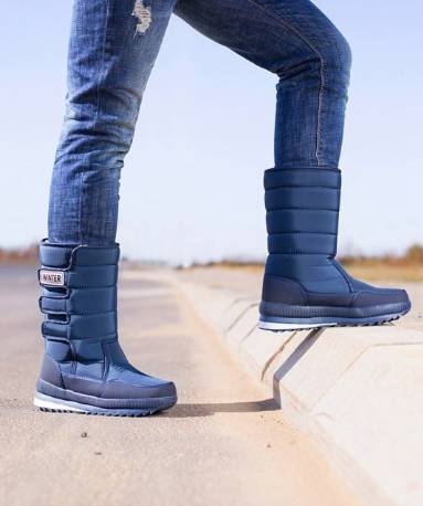 雪遊び メンズ スノーブーツ 無地 防滑 防水 裏起毛 大人 シューズ