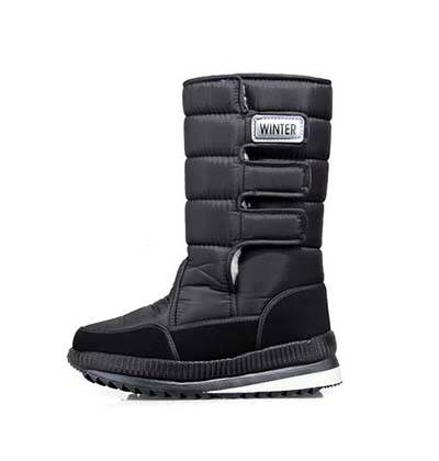 雪遊び メンズ スノーブーツ 無地 防滑 防水 裏起毛 大人 シューズ