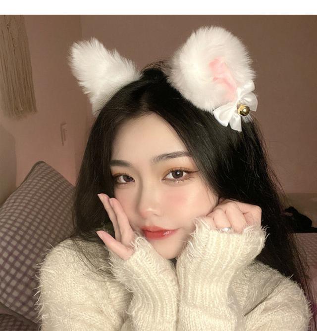 ハロウィーン ふせ耳 猫耳カチューシャ ハロウィン アニマル