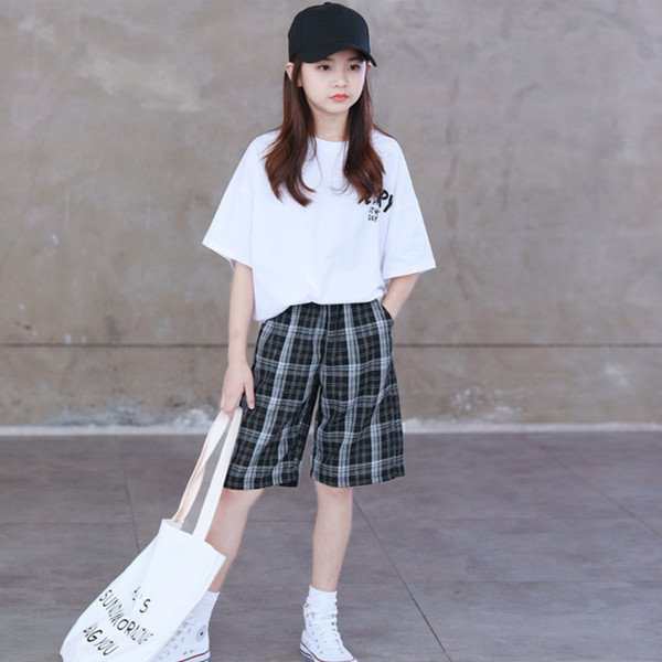 女の子 子供服 セットアップ 男の子 120 tシャツ ショーツ チェック柄