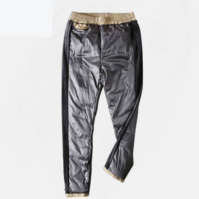 ダウンパンツ カジュアル オフィス チノパン 防寒 おしゃれ 防風