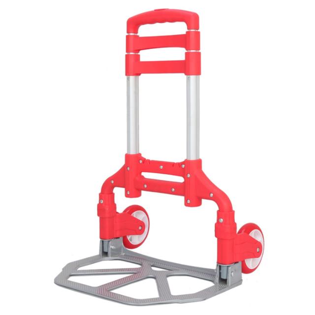 固定ロープ付き 大型タイヤ キャリーカート 軽量 ハンドキャリー 折りたたみ 静音 コンパクト 買い物 耐荷重75KG アルミ 旅行 キャンプ 台車 引っ越し用 ハンドトラック 運搬 固定ロープ付き 固定ロープ付き 大型タイヤ キャリーカート 軽量 ハンドキャリー