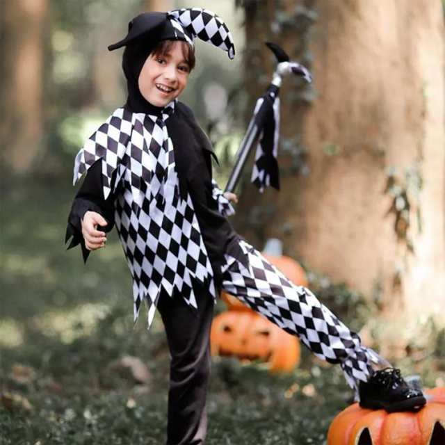 子供用ハロウィン衣装 かぼちゃコスプレ男の子 女の子 身長100cm - その他